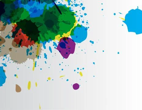 Paint wallpaper Stock Illustration