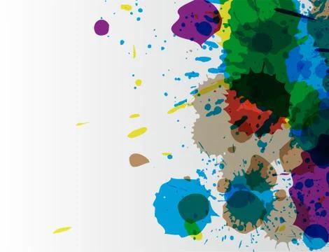 Paint wallpaper Illustrazione stock