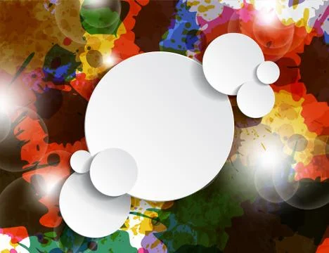 Paint wallpaper 스톡 일러스트