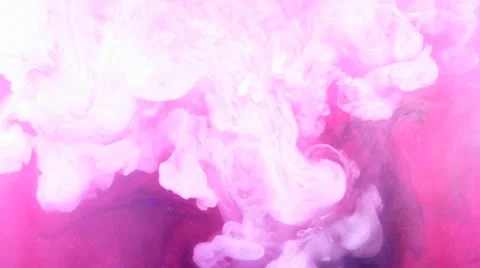 Paint in water Stock Footage 10824212