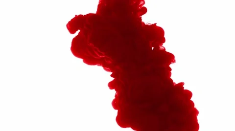 Paint in Water Stock Footage 69017443