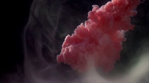 Paint in water Stock Footage 81755522