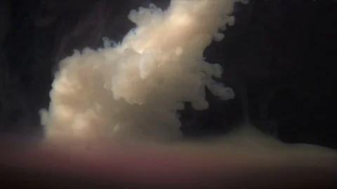 Paint in water Stock Footage 81755524