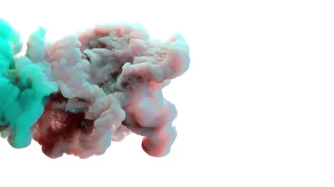 Paint in water Video stock 84648915