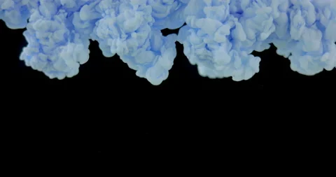 Paint In Water Stock Footage 162325932