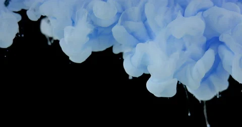 Paint In Water Stock Footage 162326800