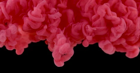Paint In Water Stock Footage 162329474