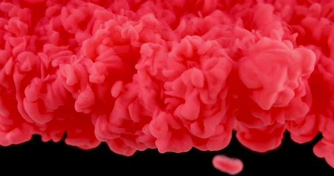 Paint In Water Stock Footage 162341441