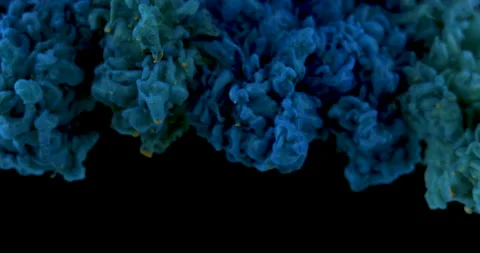 Paint In Water Stock Footage 162344010