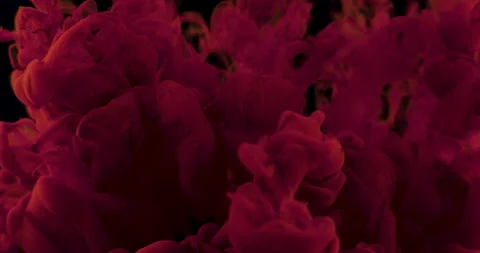 Paint In Water Stock Footage 162446524