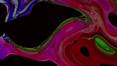 Paint water splash liquid smoothly texture background Stock Footage 194818798