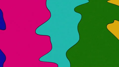 Paint Waves Stock Footage 253736606