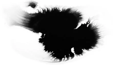 Paint on wet paper Stock Footage 104217823
