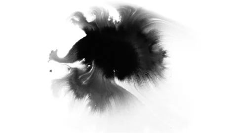 Paint on wet paper Stock Footage 104217896