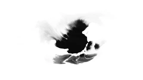 Paint on wet paper Stock Footage 104217990