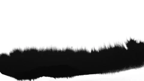 Paint on wet paper Stock-Footage 104218313