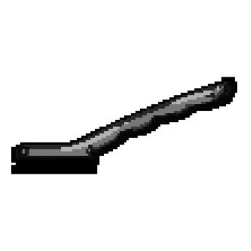 Paint wire brush pixel art vector illustration Stock Illustration