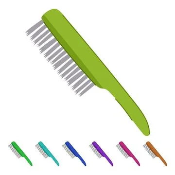 Paint wire brush vector cartoon graphic Stock Illustration