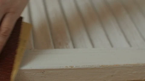 Paint wood construction Stock Footage 89009597