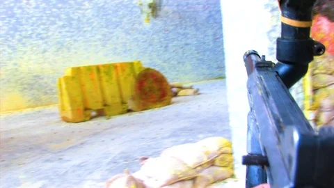 Paintball 01 Stock Footage 89481914