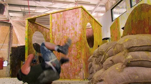 Paintball 09 Stock Footage 89481978