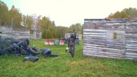 Paintball Stock Footage 168184033