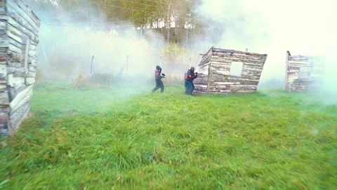 Paintball Stock Footage 168184048