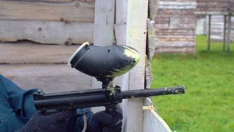 Paintball Stock Footage 168184109