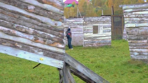 Paintball Stock Footage 168184111