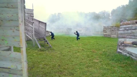 Paintball Stock Footage 168184345