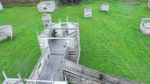 Paintball Stock Footage 168185393