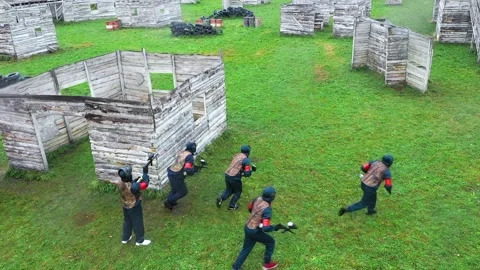 Paintball Stock Footage 168185397