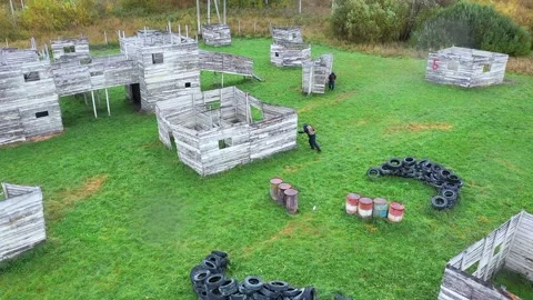 Paintball Stock Footage 168185420