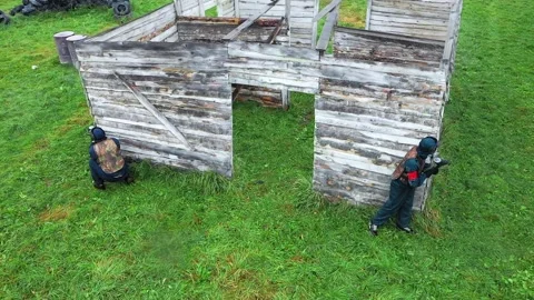 Paintball Stock Footage 168185427