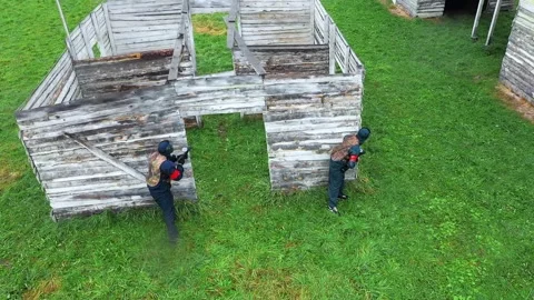 Paintball Stock Footage 168185428