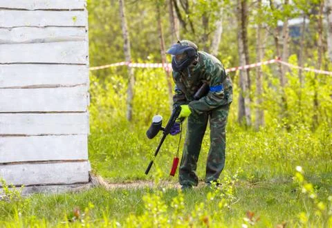 Paintball Stock Photos