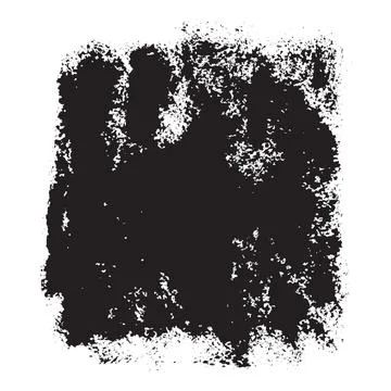 Paintbrush Black Background Stock Illustration