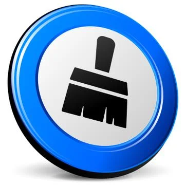 Paintbrush icon Stock Illustration