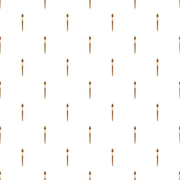 Paintbrush pattern representing art, creativity, and design Stock Illustration