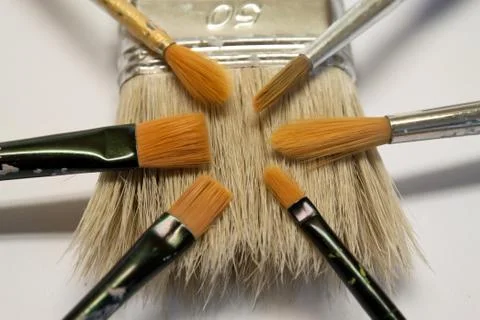 Paintbrush Foto stock