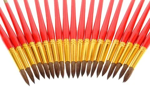 Paintbrushes Stock Photos