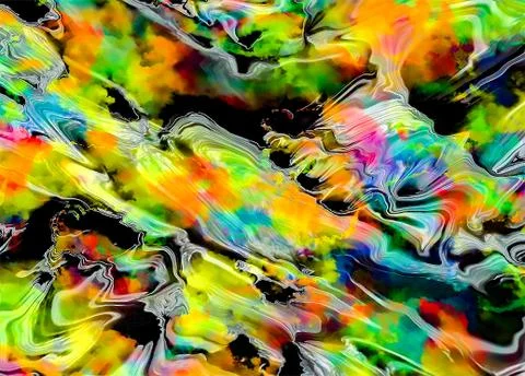 Painted abstract background Illustrazione stock