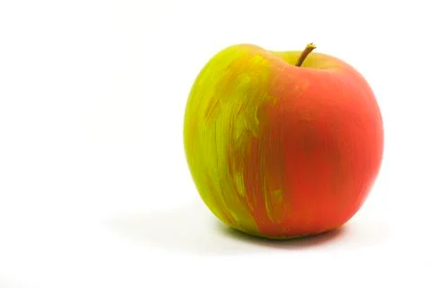 Painted apple Stock Photos