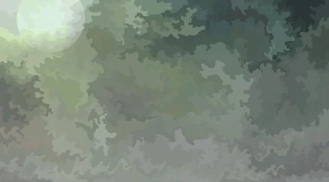 Painted background of dark gloomy overcast sky Stock Illustration