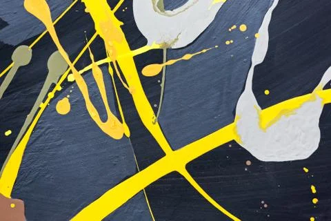 Painted background with dripping paint Illustrazione stock