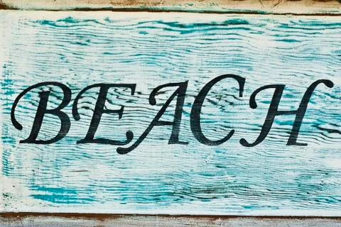 Painted Beach Stock Photos