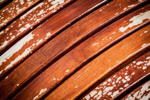 Painted bench Stock Photos