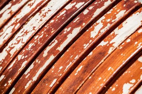 Painted bench Stock Photos