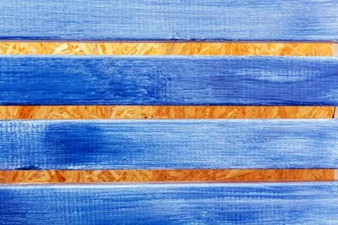 Painted board in blue Stock Photos