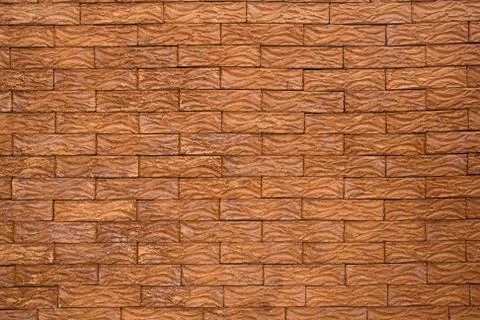 Painted brick wall canvas background. Foto stock